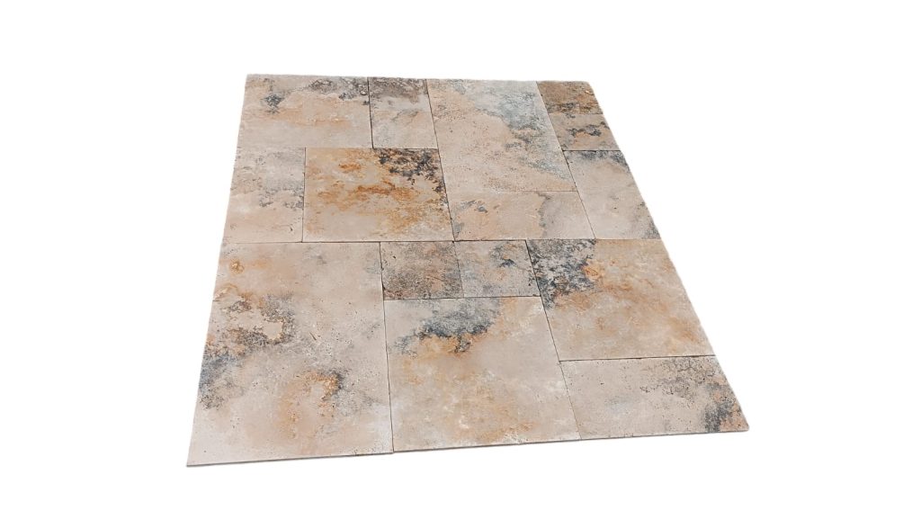 Placare Cu Travertin French Pattern