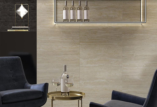 Travertin Vein Cut Mat